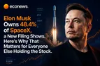 Elon Musk Owns 48.4% of SpaceX, a New Filing Shows