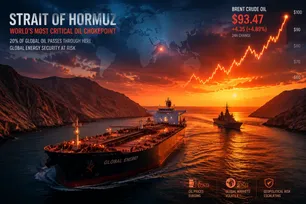 Oil up 3% after Iran attacked US warship