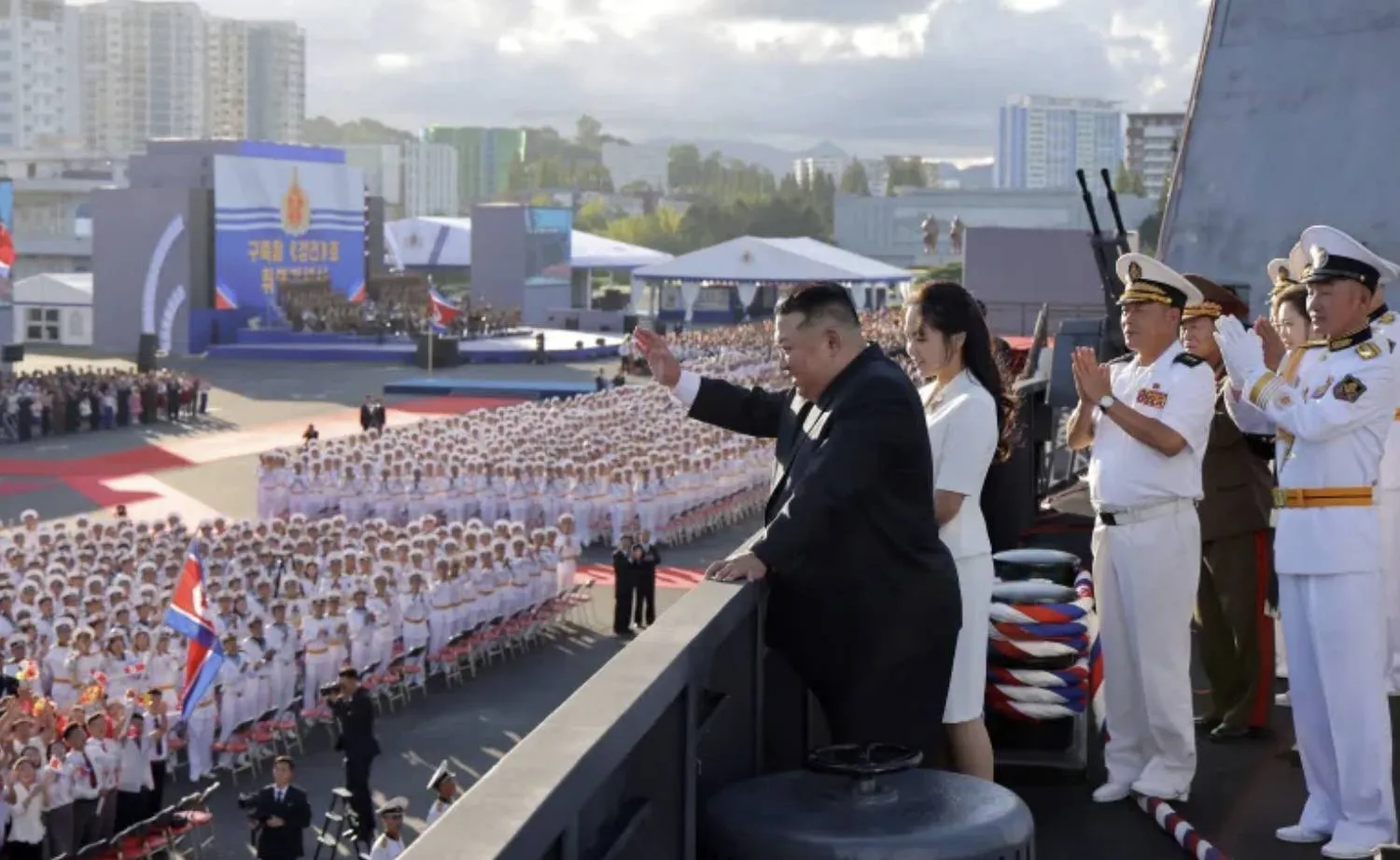 North Korea deploys warship ‘capable of annihilating retaliatory strikes’
