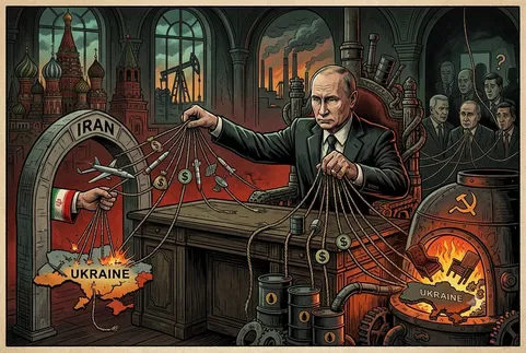 Putin The Puppeteer: How Russia Benefits From Trump’s War in Iran