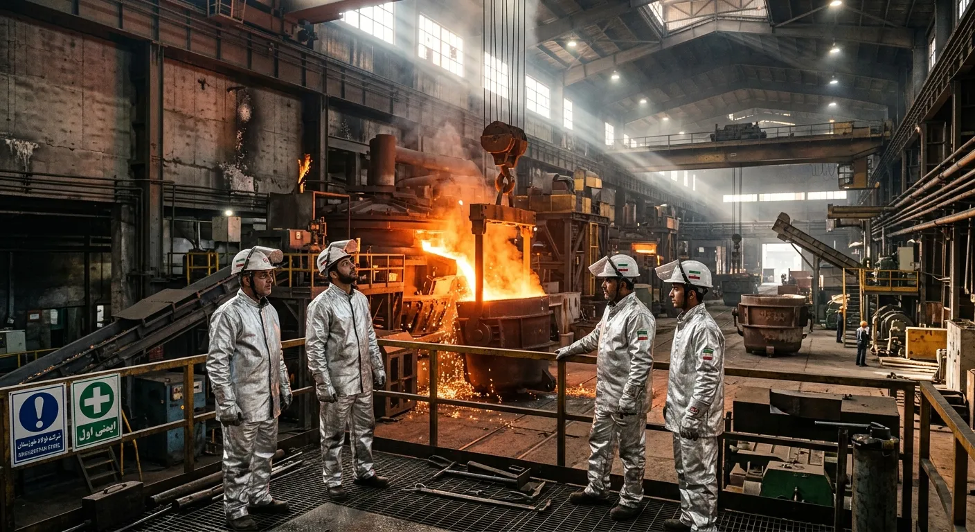 Steel Wills, Iron Resolve: Khouzestan Steel Company Rises Above Adversity