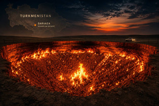 Turkmenistan’s ‘Door to Hell’: The Fiery Crater That Has Burned for More Than Five Decades