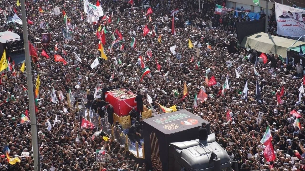3.8 million mourners attend martyred Leader’s funeral in Najaf: PMU