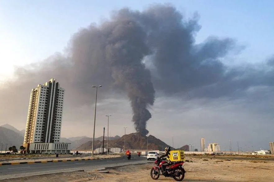 UAE claims Iran behind attack as US steps up regional tensions