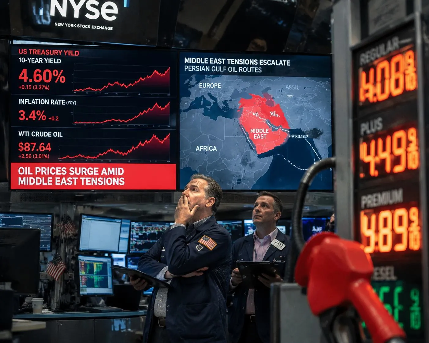 Wall Street on edge as Iran conflict fuels inflation fears