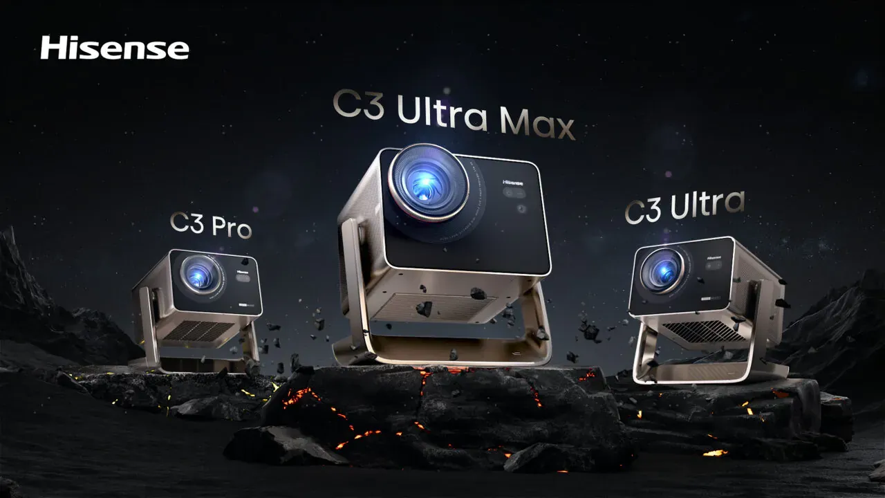 Hisense's new C3 Ultra projectors go global, but the Pro model is sitting this one out.