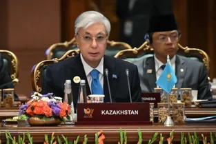 Kazakh President addresses BRICS Plus plenary session