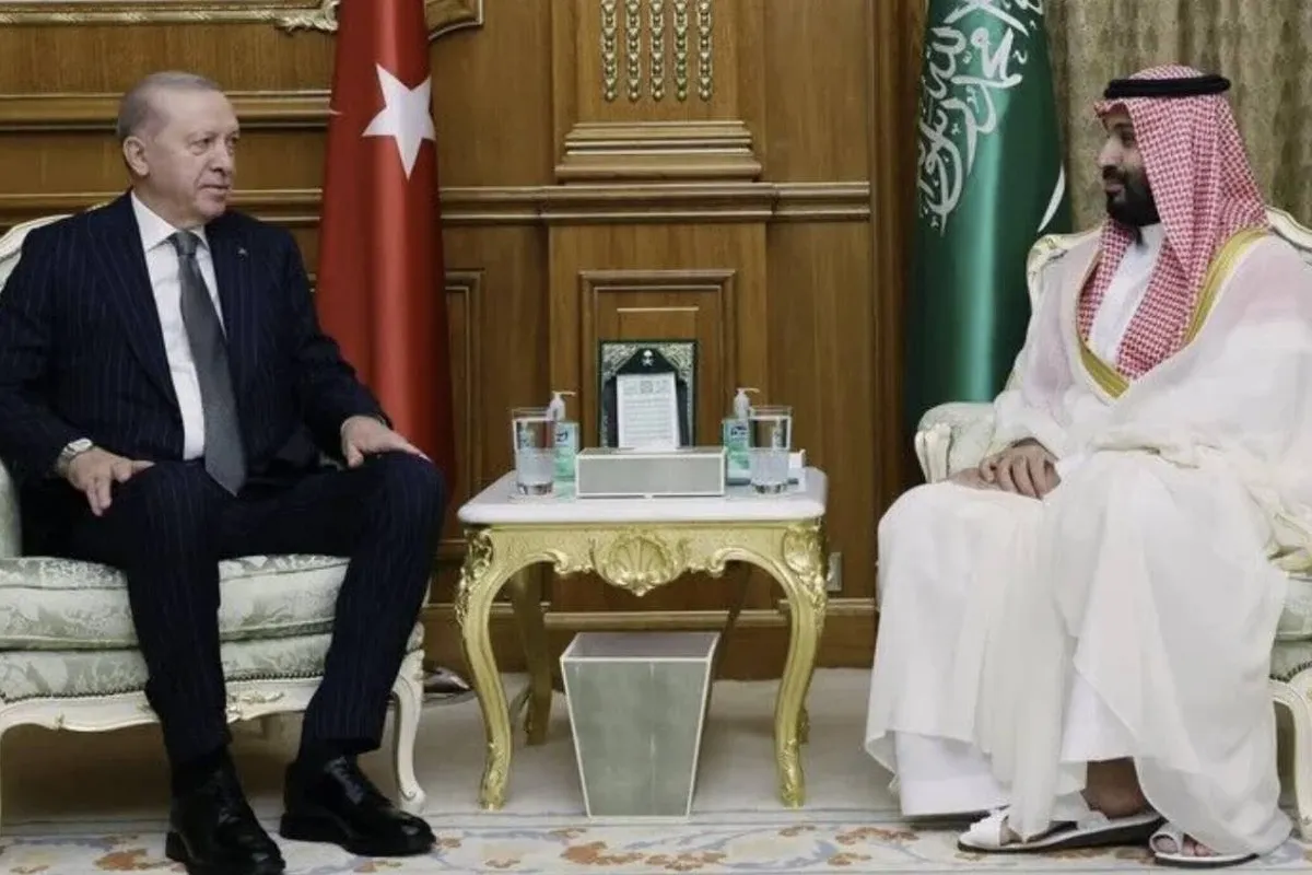 Turkish President Erdogan, Saudi Crown Prince Mohammed bin Salman meet in Mecca