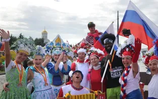 Russia celebrates National Flag Day amid war and tensions with the West