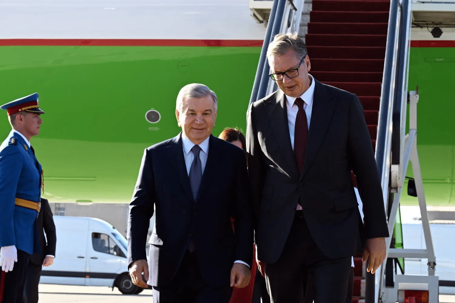 Official reception held in honor of the President of Uzbekistan’s visit

