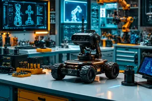 VIDEO: Laboratorium: Robot that inspects pipes from inside