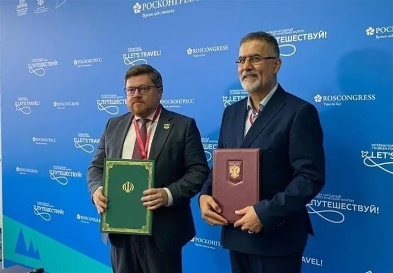Tehran, Moscow sign three-year tourism cooperation roadmap